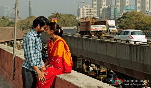 Raj Kumar Rao and Patralekha in a still from movie ‘Citylights’
