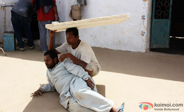 Sharib Hashmi in a still from movie ‘Filmistaan’ Sharib Hashmi in a still from movie ‘Filmistaan’