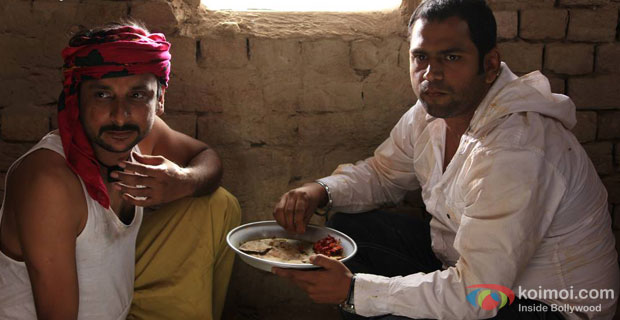 Sharib Hashmi in a still from movie ‘Filmistaan’