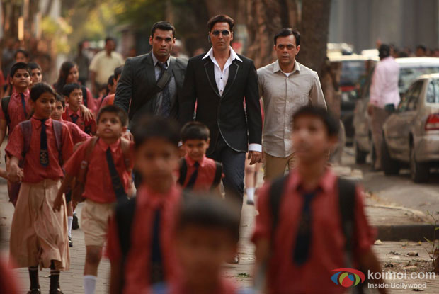 Akshay Kumar in a still from movie ‘Holiday’
