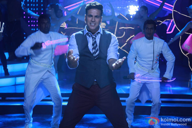 Akshay Kumar in a still from movie ‘Holiday – A Soldier Is Never Off Duty’