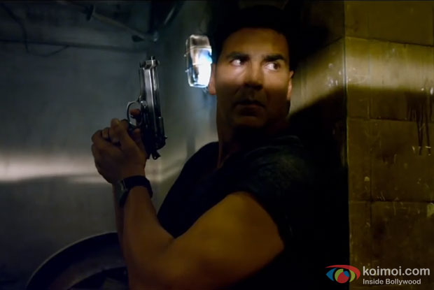 Akshay Kumar in a still from movie ‘Holiday’ Akshay Kumar in a still from movie ‘Holiday’