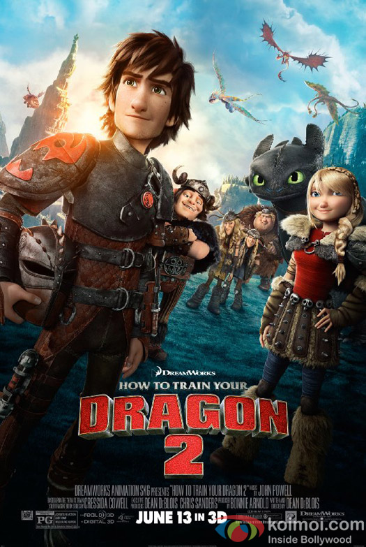 How To Train A Dragon 2 Movie Poster