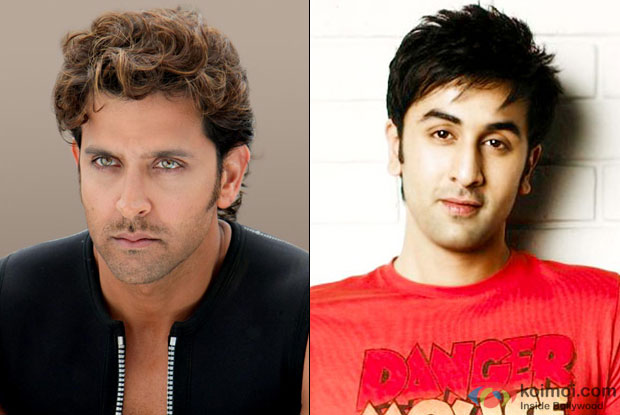 Hrithik Roshan and Ranbir Kapoor