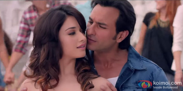 A still from 'Caller Tune' song from Humshakals