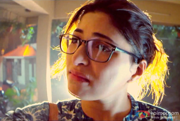 Parvathy Omanakuttan in a still from movie ‘Pizza’