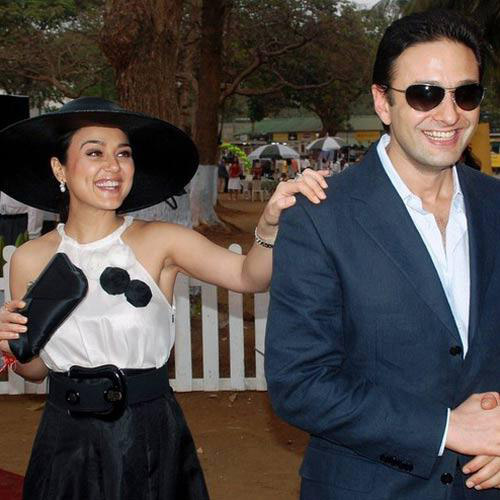 Preity Zinta and Ness Wadia