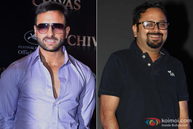 Saif Ali Khan and Nikhil Advani