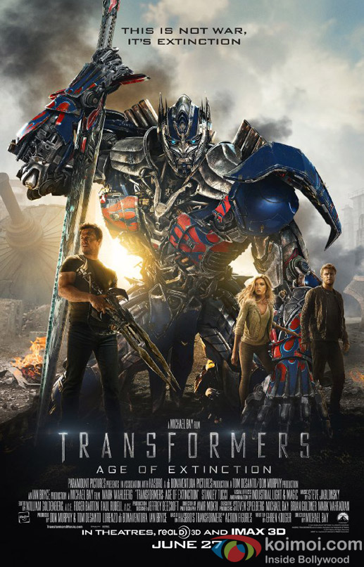 Transformers: Age of Extinction Movie Poster