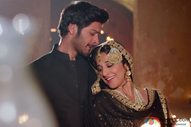 Ali Fazal and Vidya Balan in a 'Tu' song still from movie 'Bobby Jasoos'