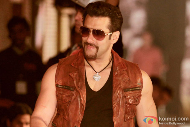 Salman Khan in a still from movie ‘Kick’
