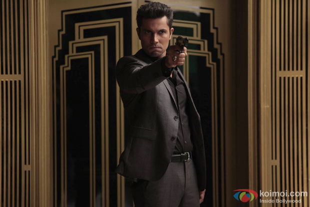 Randeep Hooda in a still from movie ‘Kick’
