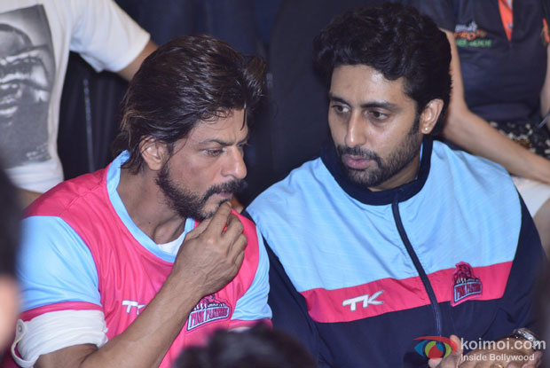 Shah Rukh Khan Support Abhishek's Jaipur Pink Panthers