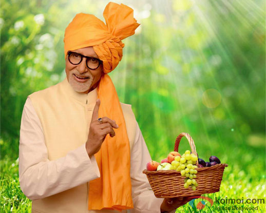 Amitabh Bachchan as the horticulture ambassador of Maharashtra