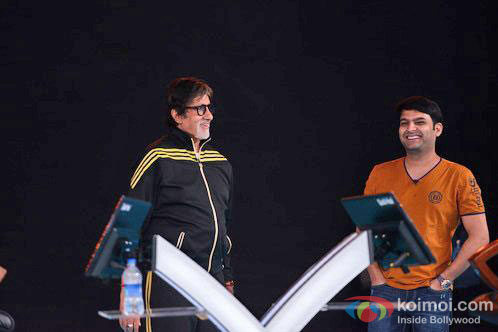 Amitabh Bachchan and Kapil Sharma