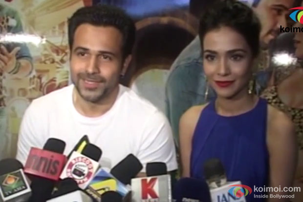 Emraan Hashmi and Humaima Malik