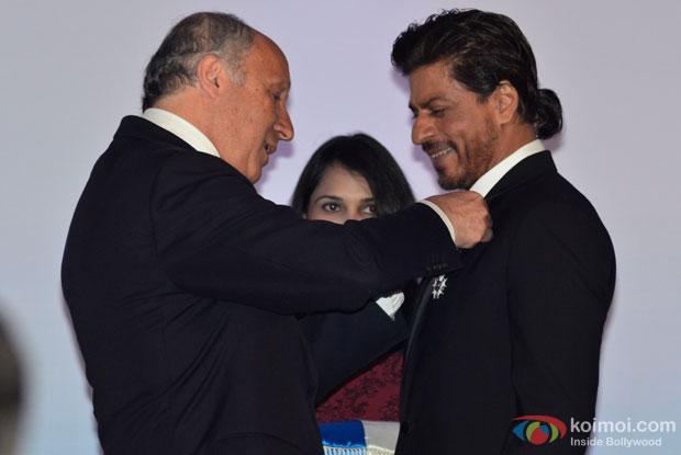 Shah Rukh Khan conferred with 'Knight of the Legion of Honour'