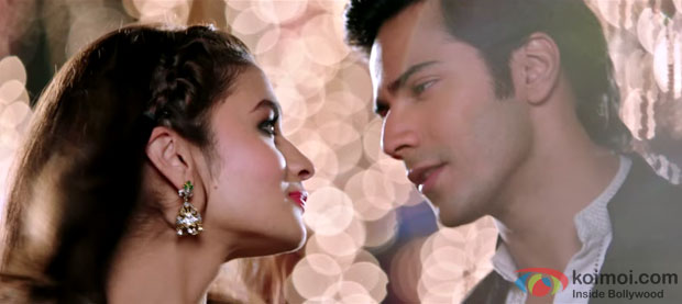Alia Bhatt and Varun Dhawan in a 'D Se Dance' song still from movie 'Humpty Sharma Ki Dulhania'