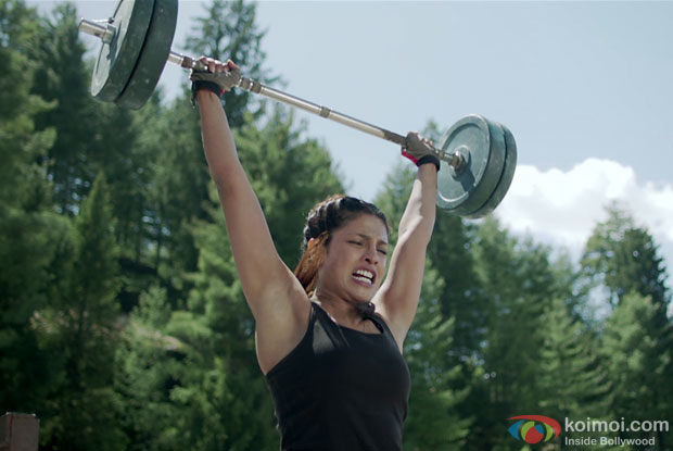 Priyanka Chopra in a still from movie 'Mary Kom'