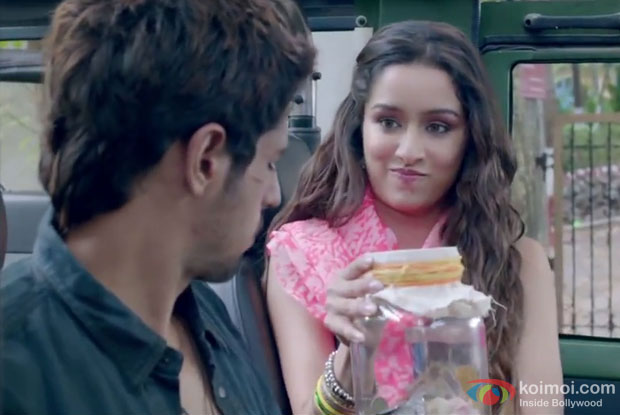 Sidharth Malhotra and Shraddha Kapoor in a still from movie ‘Ek Villain’