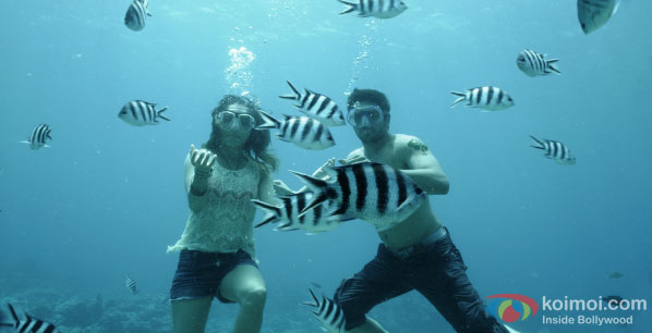 Shraddha Kapoor and Sidharth Malhotra in a still from movie ‘Ek Villain’
