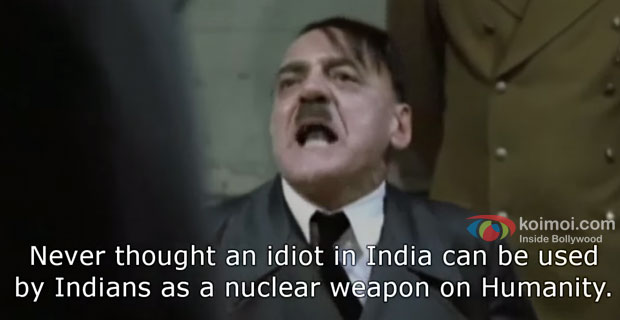 A still from the video