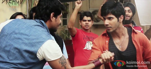 Varun Dhawan in a still from movie ‘Humpty Sharma Ki Dulhania’