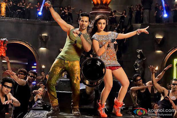 Varun Dhawan and Alia Bhatt in a still from movie ‘Humpty Sharma Ki Dulhania’