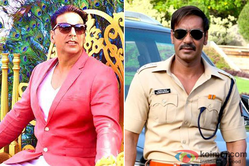 Akshay Kumar and Ajay Devgn
