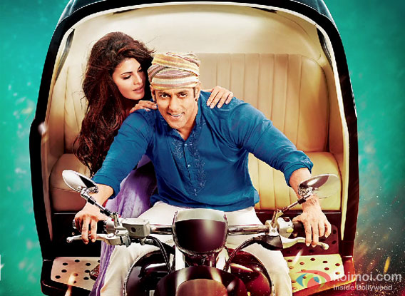 Salman Khan and Jacqueline Fernandez in a still from movie ‘Kick’ Salman Khan and Jacqueline Fernandez in a still from movie ‘Kick’