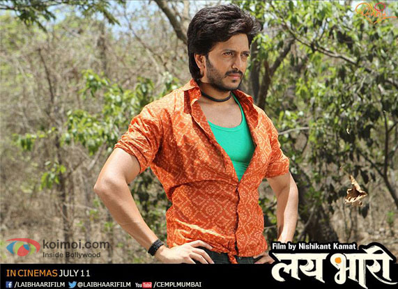 Riteish Deshmukh in a still from movie ‘Lai Bhaari’ Riteish Deshmukh in a still from movie ‘Lai Bhaari’