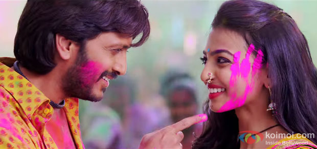 A still from movie ‘Lai Bhaari’