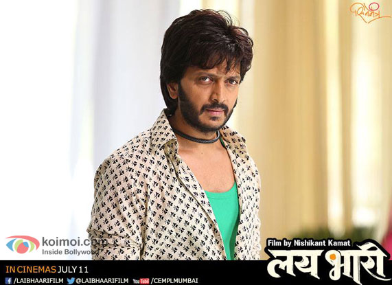 Riteish Deshmukh in a still from movie ‘Lai Bhaari’ Riteish Deshmukh in a still from movie ‘Lai Bhaari’