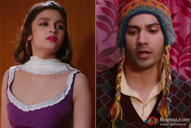 Alia Bhatt and Varun Dhawan in a still from movie ‘Humpty Sharma Ki Dulhania’