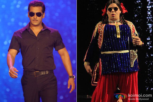 Salman Khan and Kiku Sharma