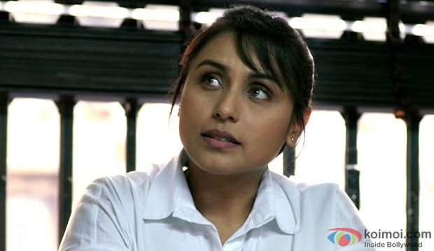 Rani Mukerji in a still from movie ‘Mardaani’
