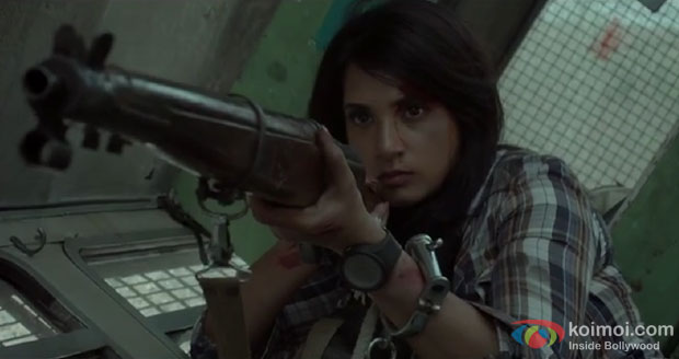 Richa Chadda in a still from movie 'Tamanchey'
