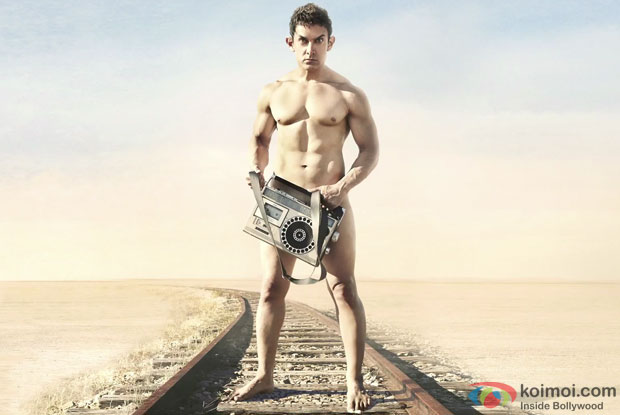 Aamir Khan in a still from movie PK