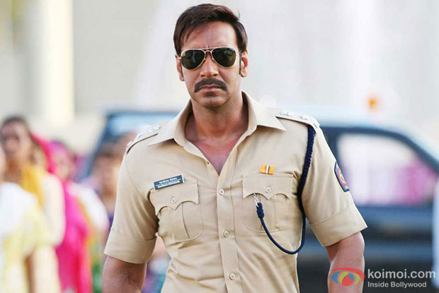 Ajay Devgn in a still from movie 'Singham Returns' Ajay Devgn in a still from movie 'Singham Returns'