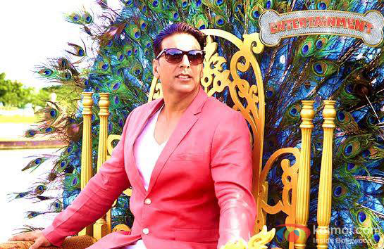 Akshay Kumar in a still from movie ‘Entertainment’