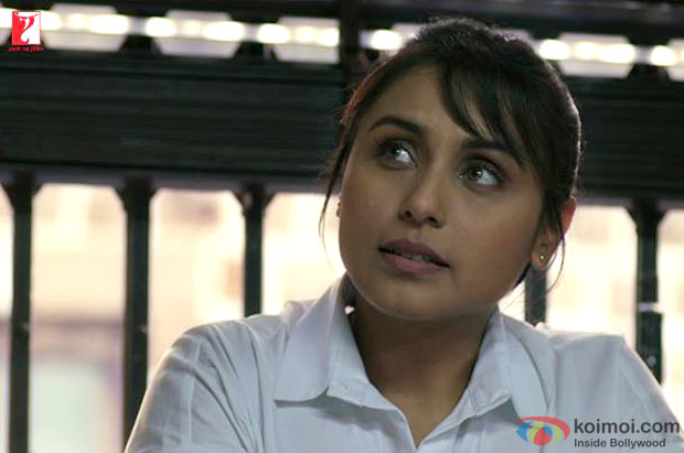 Rani Mukerji in a still from movie 'Mardaani'