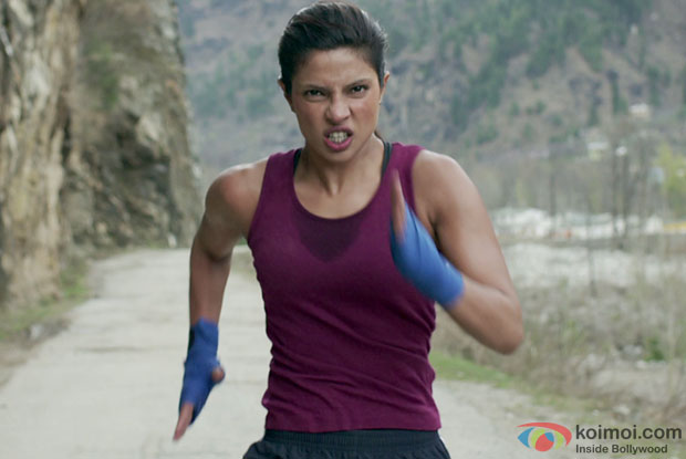 Priyanka Chopra in a still from movie 'Mary Kom'