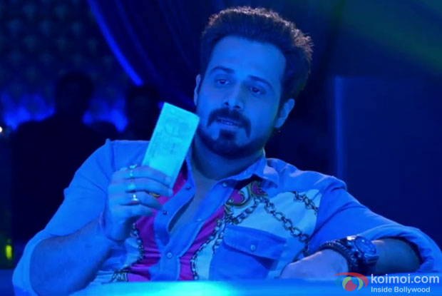 Emraan Hashmi in a still from movie ‘Raja Natwarlal’