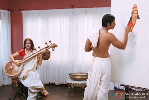 Randeep Hooda and Nandana Sen in a still from movie 'Rang Rasiya'