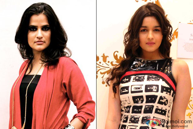 Sona Mohapatra and Alia Bhatt