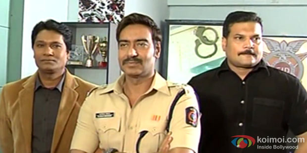 Ajay Devgn Meets CID Team
