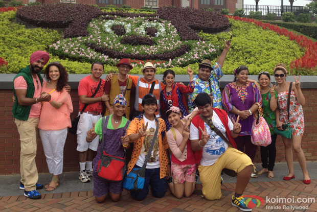Taarak Mehta Ka Ooltah Chashmah team at HongKong Disneyland Taarak Mehta Ka Ooltah Chashmah team at HongKong Disneyland