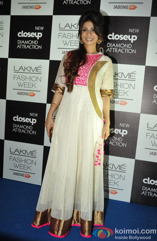 Tanishaa Mukerji at Lakme Fashion Week 2014 Pic 3