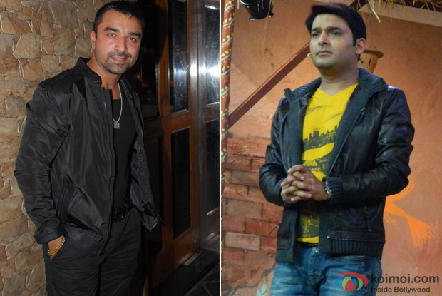 Ajaz Khan and Kapil Sharma