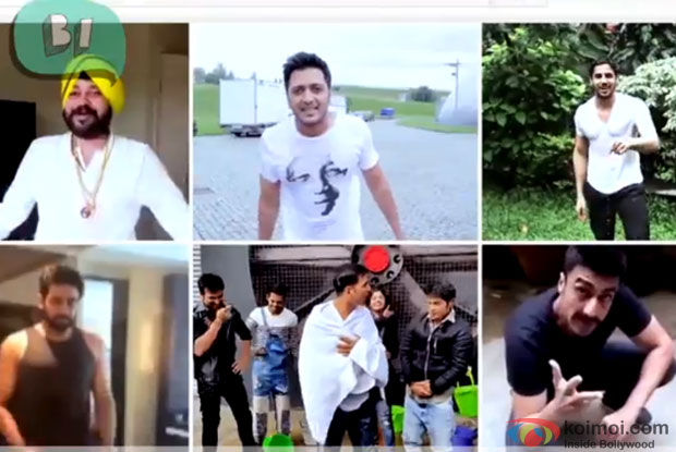 Bollywood Celebs during the 'Ice Bucket Challenge'